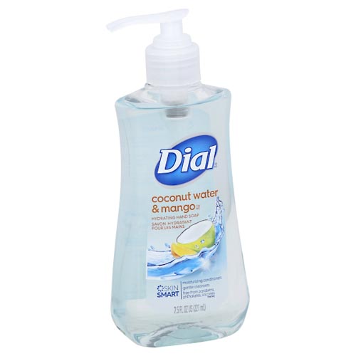 Image for Dial Hand Soap, Hydrating, Coconut Water & Mango,7.5oz from DOUGHERTY'S PHARMACY