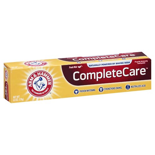 Image for Arm & Hammer Toothpaste, Fluoride Anticavity, Fresh Mint,6oz from DOUGHERTY'S PHARMACY