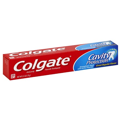 Image for Colgate Toothpaste, Anticavity Fluoride, Cavity Protection, Great Regular Flavor,2.5oz from DOUGHERTY'S PHARMACY