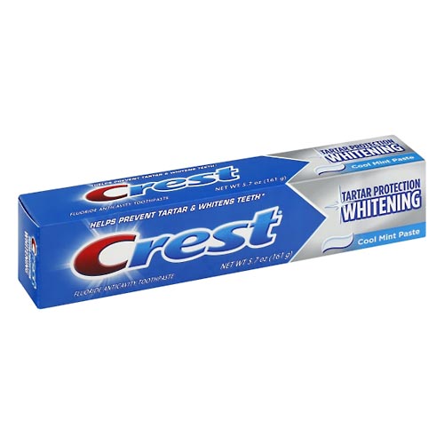 Image for Crest Toothpaste, Fluoride Anticavity, Tartar Protection, Whitening, Cool Mint,5.7oz from DOUGHERTY'S PHARMACY