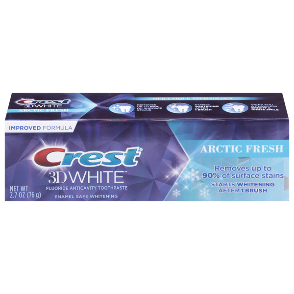 Image for Crest Toothpaste, Arctic Fresh, Fluoride Anticavity,2.7oz from DOUGHERTY'S PHARMACY