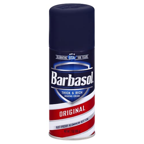 Image for Barbasol Shaving Cream, Thick & Rich, Original,7oz from DOUGHERTY'S PHARMACY