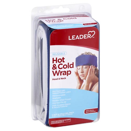 Image for Leader Hot & Cold Wrap, Head & Neck,1ea from DOUGHERTY'S PHARMACY