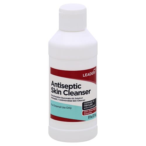 Image for Leader Antiseptic Skin Cleanser,8oz from DOUGHERTY'S PHARMACY