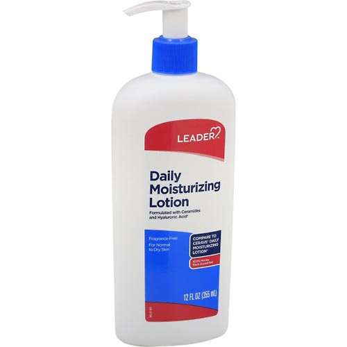 Image for Leader Lotion, Daily Moisturizing, Fragrance-Free,12oz from DOUGHERTY'S PHARMACY