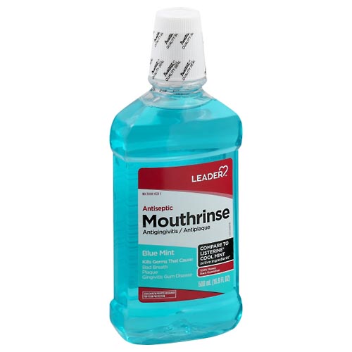 Image for Leader Mouthrinse, Blue Mint,500ml from DOUGHERTY'S PHARMACY