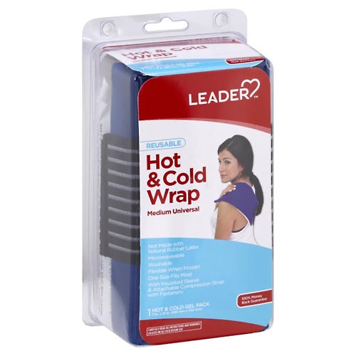 Image for Leader Hot & Cold Wrap, Medium Universal,1ea from DOUGHERTY'S PHARMACY