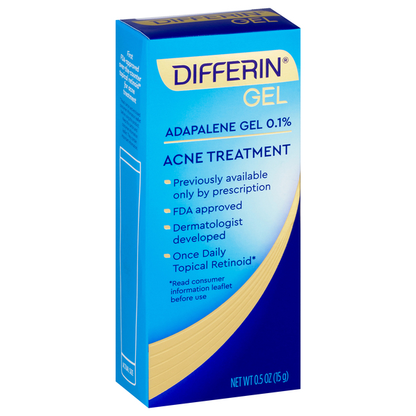Image for Differin Acne Treatment, Gel, 0.5oz from DOUGHERTY'S PHARMACY
