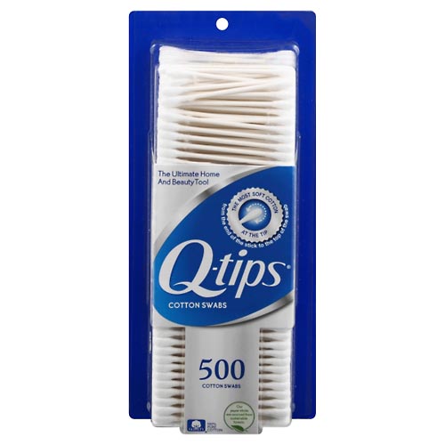 Image for Q Tips Cotton Swabs,500ea from DOUGHERTY'S PHARMACY