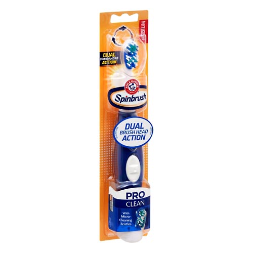 Image for Spinbrush Toothbrush, Dual Action, Medium,1ea from DOUGHERTY'S PHARMACY